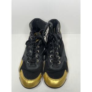 TITLE Boxing Speed-Flex Encore Mid-Top Shoes Men’s 11 Black/Gold Lightweight Gym
